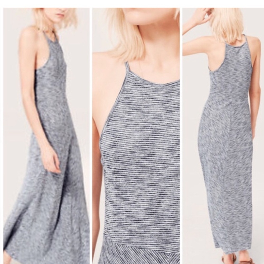 Lou & Grey women’s maxi dress sizeL halter/tank